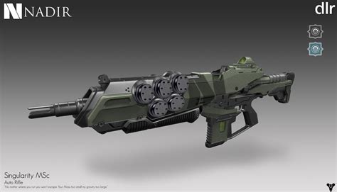 David Riall Nadir Foundry Destiny Concept Weapon Design