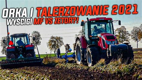 Talerzowanie 2021 WYŚCIGI ZETOR VS MASSEY OPOROWA VIXA ORKA I