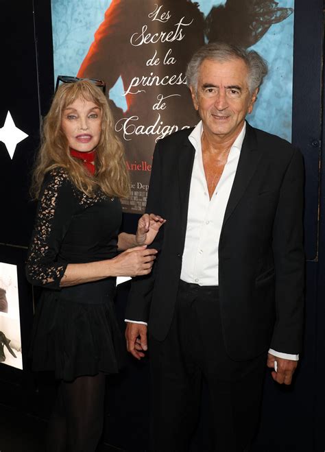 Photo Bernard Henri L Vy Bhl Et Sa Femme Arielle Dombasle Avant