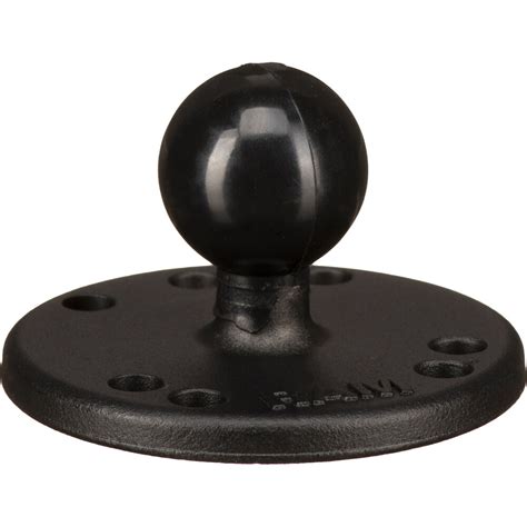 Ram Mounts Round Base With Ball Ram B U B H Photo