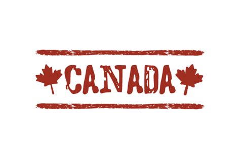 Canada Postal Stamp Svg Cut File By Creative Fabrica Crafts · Creative