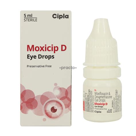 Moxicip D Eye Drops Uses Dosage Side Effects Price Composition