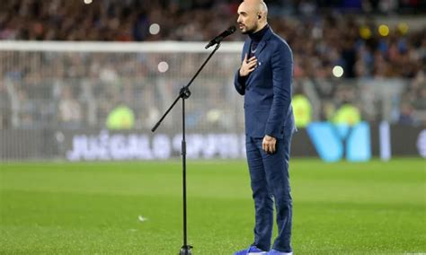 La Emoci N De Abel Pintos Por Cantar El Himno En La Final La Br Jula