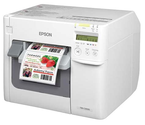 Epson launches new TM-C3500 colour label printer | Grocery Trader