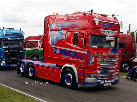 Stuart Nicol Transport Scania Longline PH11 SNT Phone Pic Ross