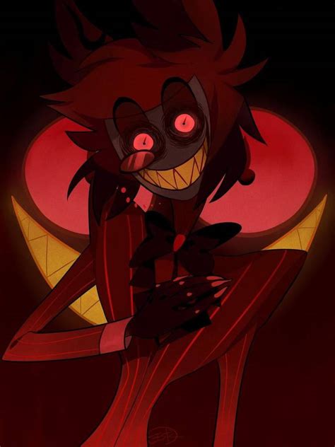 Download Hazbin Hotel Spooky Alastor Wallpaper | Wallpapers.com