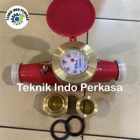 Jual Flow Meter Water Meter Air Panas Hot Water SHM Drat 1 Inch DN