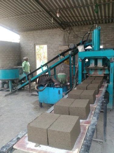 Semi Automatic Fly Ash Block Making Machine At Fly Ash Block