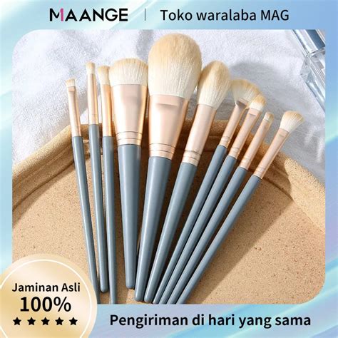 Jual Maange Pcs Makeup Kuas Set Kuas Perona Pipi Kuas Bedak Tabur