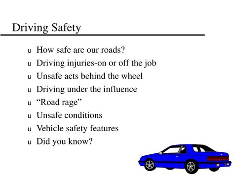 Ppt Driving Safety Powerpoint Presentation Free Download Id 4937754