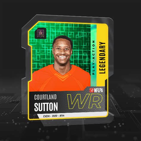 Courtland Sutton Play Action Set Legendary Nft For Sale