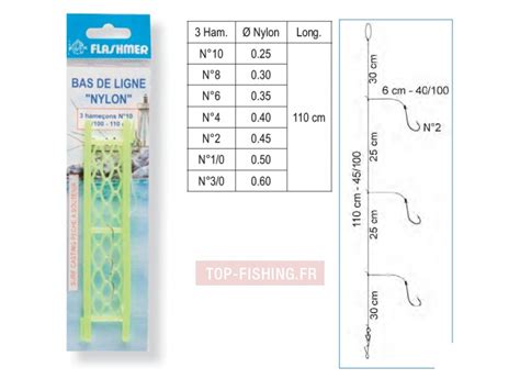 Bas De Ligne Flashmer Pour La Pêche