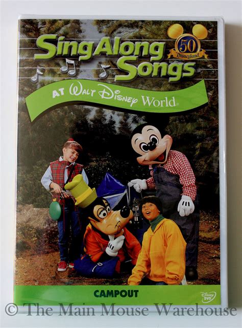 Sing Along Songs Disney World Mickey Music Karaoke Dvd Fort Wilderness