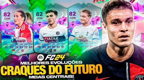 Fc 24 As Melhores EvoluÇÕes Dos Meio Campistas Craques Do Futuro 🔥