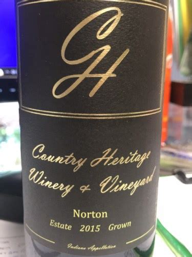 Country Heritage Winery & Vineyard Norton | Vivino US