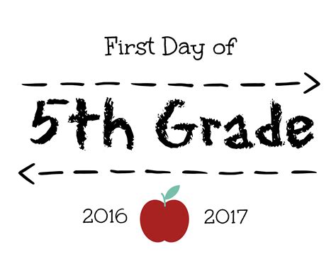 First Day Of School Signs Free Printables