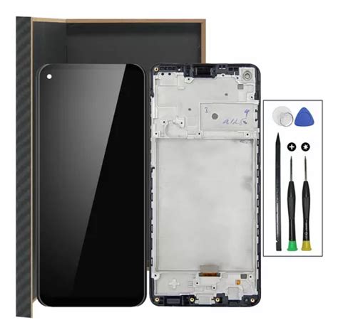 Táctil Pantalla Marco Para Samsung A21s A217f A217m Kit Meses Sin Interés