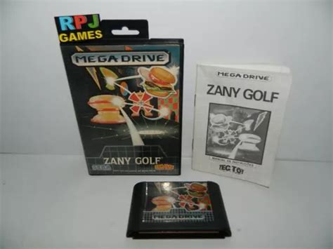 Zany Golf Original Tectoy P Mega Drive Loja Fisica Rj MercadoLivre