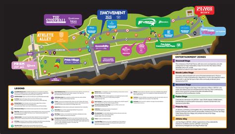 Festival Map - San Diego Pride