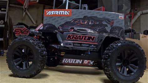 Arrma Kraton S Exb Rtr Unboxing Youtube