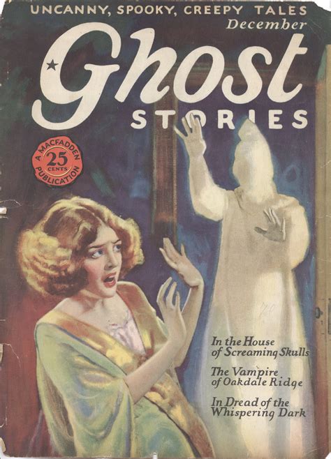 Ghost Stories – Pulp Covers