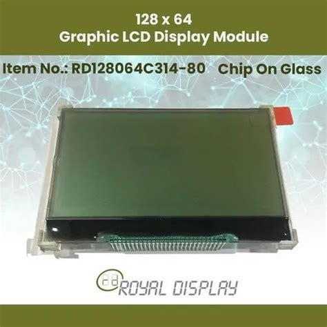 Royal Display White Graphic LCD Module Display Size 152 8 Mm Rs 4500