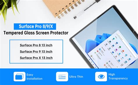 Amazon Avakot 2 Pack Screen Protector For Microsoft Surface Pro 9