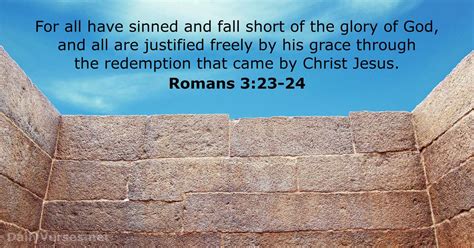 Romans 323 24 Bible Verse