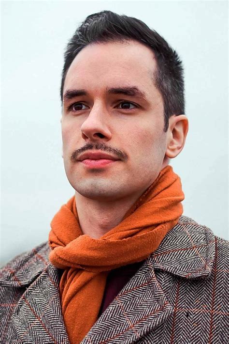 10 Pencil Mustache Ideas For Stylish Guys