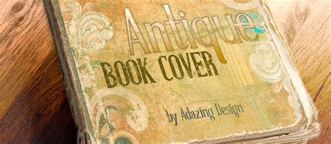 Antique Book Cover Font Adazing Design