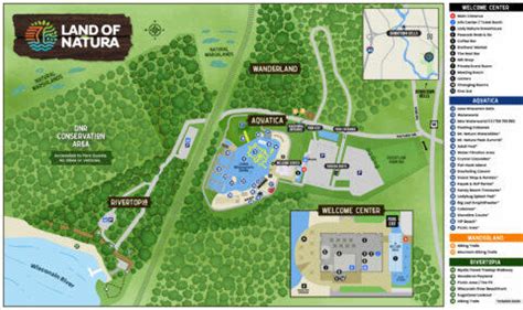 Park Map Land Of Natura