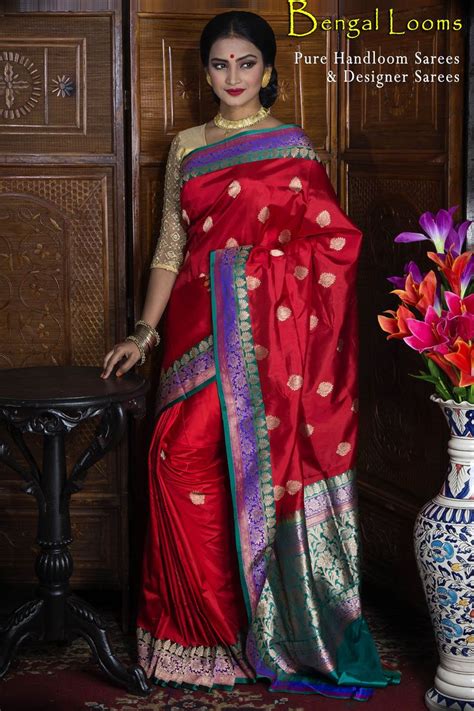 Katan Silk Banarasi Saree Saree Indian Sarees Elegant Saree