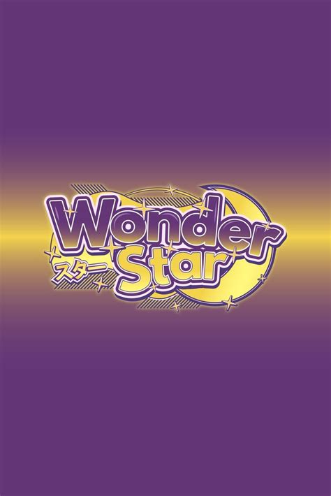 Logo Vtuber Wonderstar Purple Yellow Japanese Vtuber Style Cute