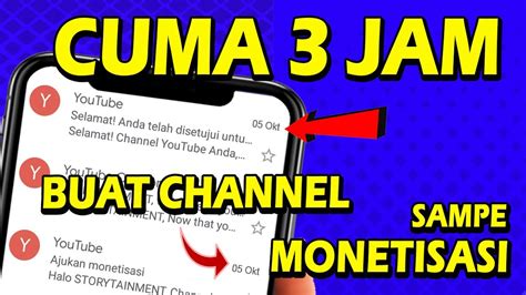 Cuma Jam Langsung Lolos Monetisasi Cara Cepat Lolos Monetisasi