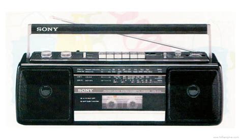 Sony Cfs Radio Cassette Recorder Manual Hifi Engine