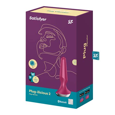 Satisfyer Plug Ilicious Con App Berry Banana Pop Sex Shop Para