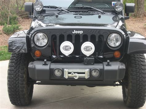 Jeep Wrangler Jk Stock Bumper Winch Mount