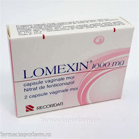 Lomexin Mg X Caps Vag Moi Medicament Farmacia Profarm