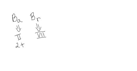 SOLVED Predict The Charges Of The Ions In An Ionic Compound Containing