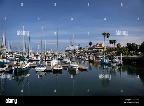 Santa Barbara Harbor Stock Photo Alamy