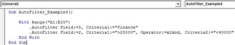 Vba Autofilter How To Use Vba Autofilter Criteria To Filter Data