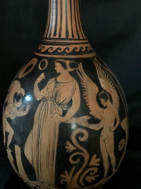 Ancient Greek Red Figure Amphora