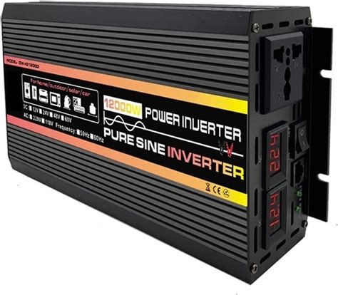 Onduleur de Puissance à Onde sinusoïdale Pure 12000W transformateur de