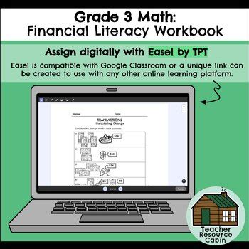 Strand F Financial Literacy Workbook Grade Ontario Math New