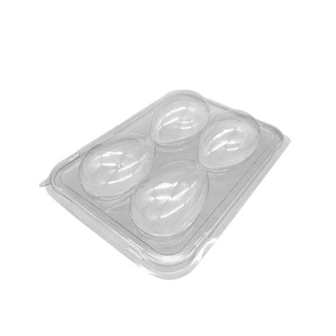 Blister Bandeja 4 Ovos Da Pascoa 50g Cristal 5 Unidades Rizzo