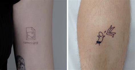 121 Minimalist Tattoo Ideas For First-Timers | Bored Panda