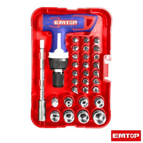 Emtop T Handle Wrench Screwdriver Set Pcs Tool Lk