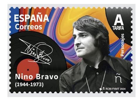 España emite un sello postal en homenaje a Nino Bravo tras el 50