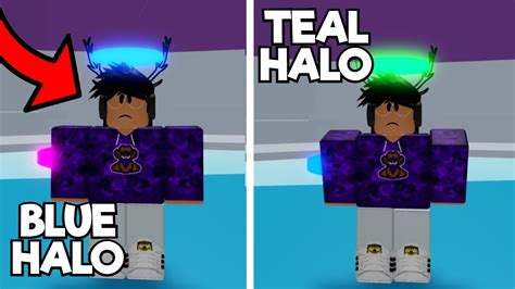 I Got The Blue And Teal Halo In Tower Of Hell Roblox Youtube