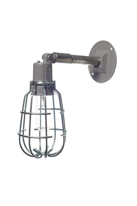 Industrial Wall Light Outdoor Wire Cage Exterior Wall Sconce Lamp Industrial Light Electric